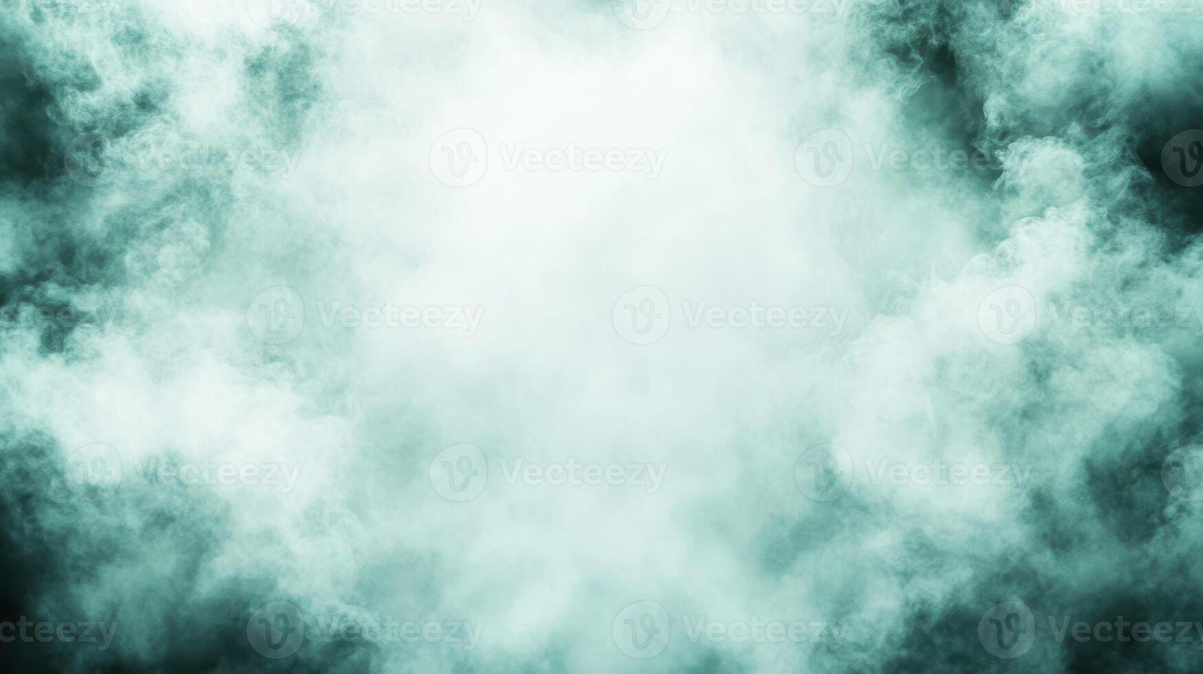 Ethereal misty clouds create abstract, organic atmosphere of tranquility photo