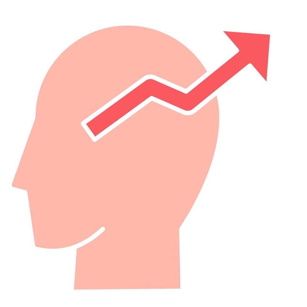 Mindset growth illustration vector