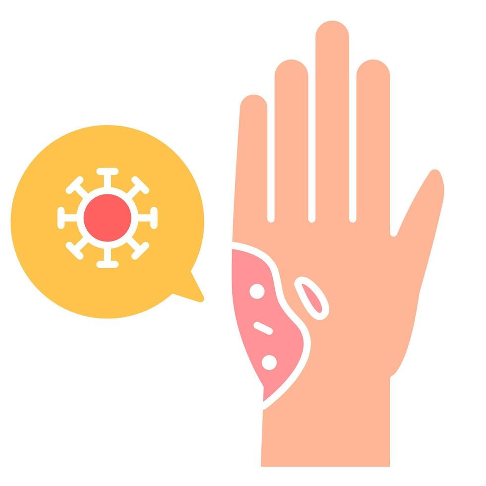 Infection diagnosis virus illustration vector