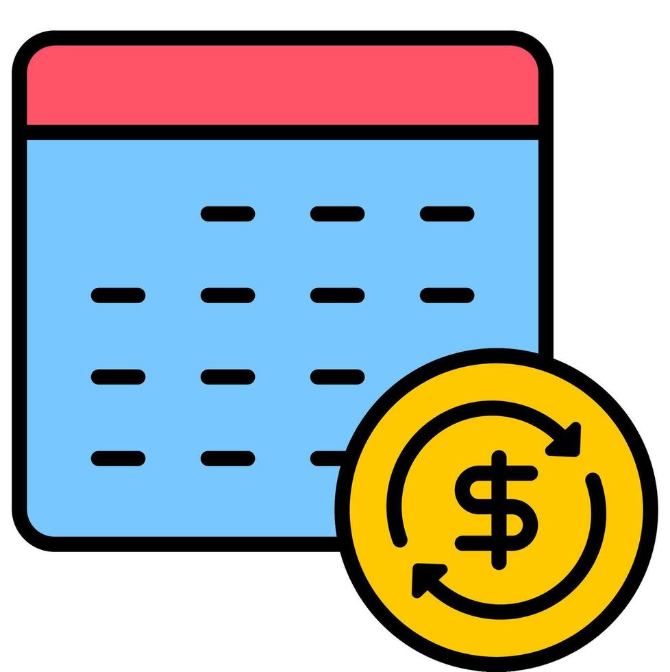 illustration of Subscription reminder vector