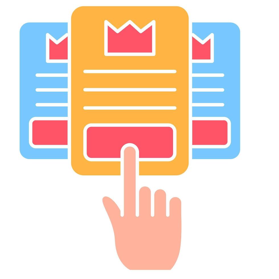 confirmation subscription illustration vector