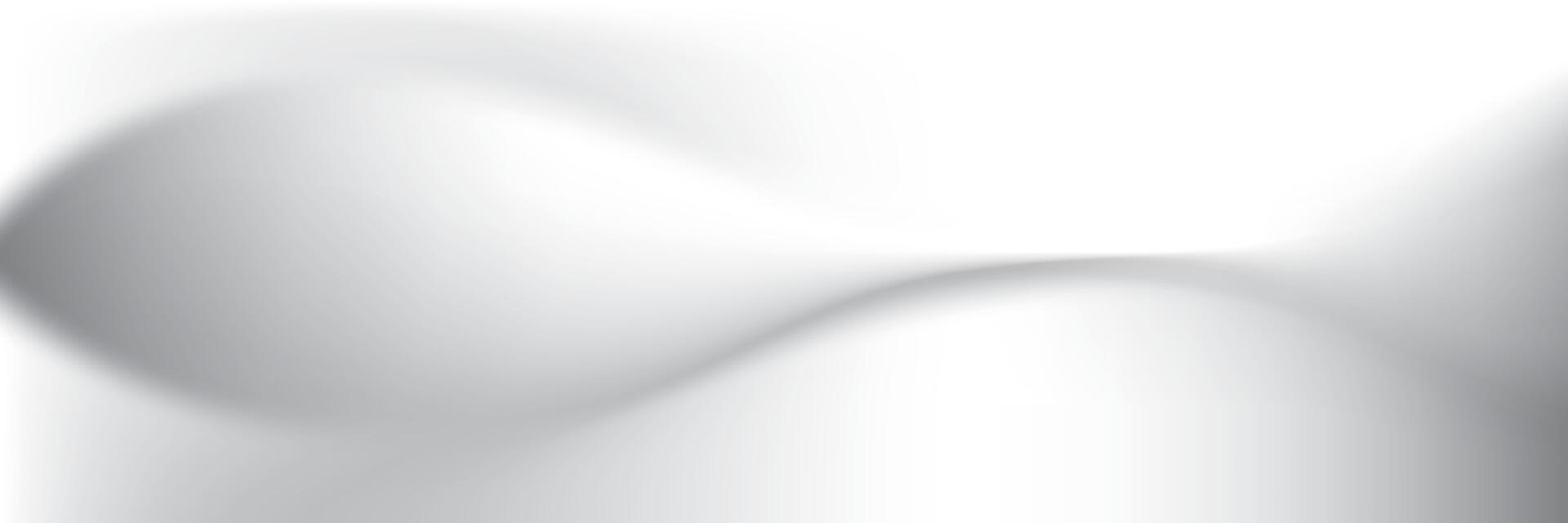Abstract white and gray gradient background, illustration. vector