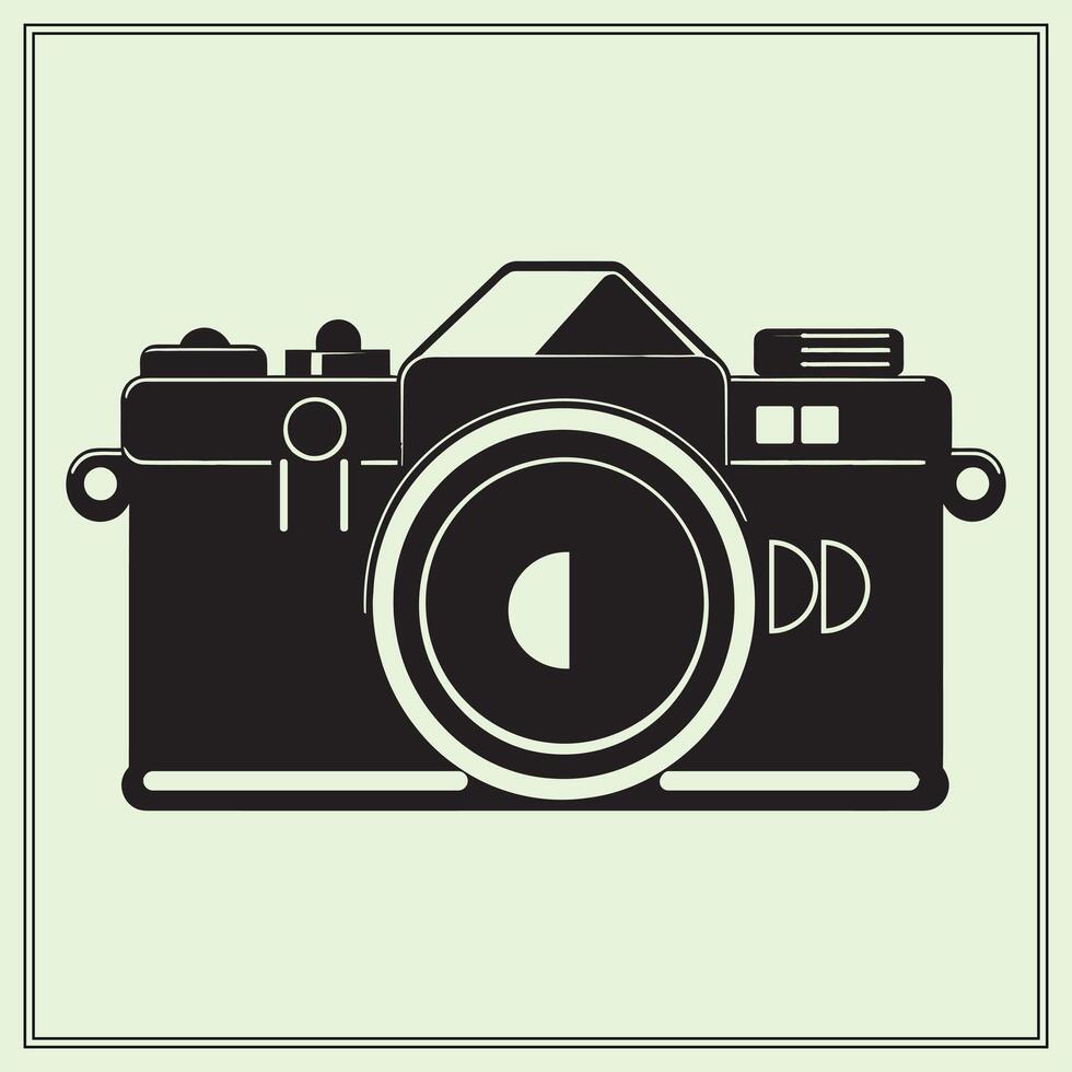 Silhouette of Camera, Action vector