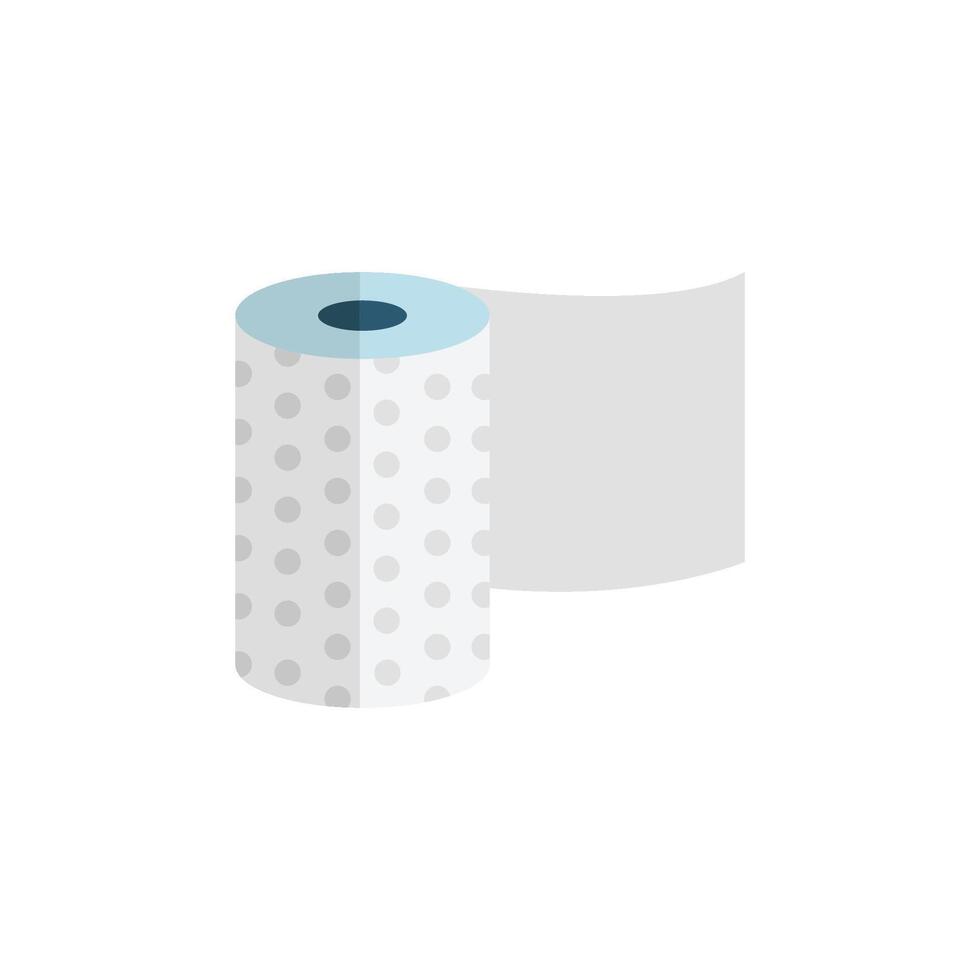 Roll of paper towels vector