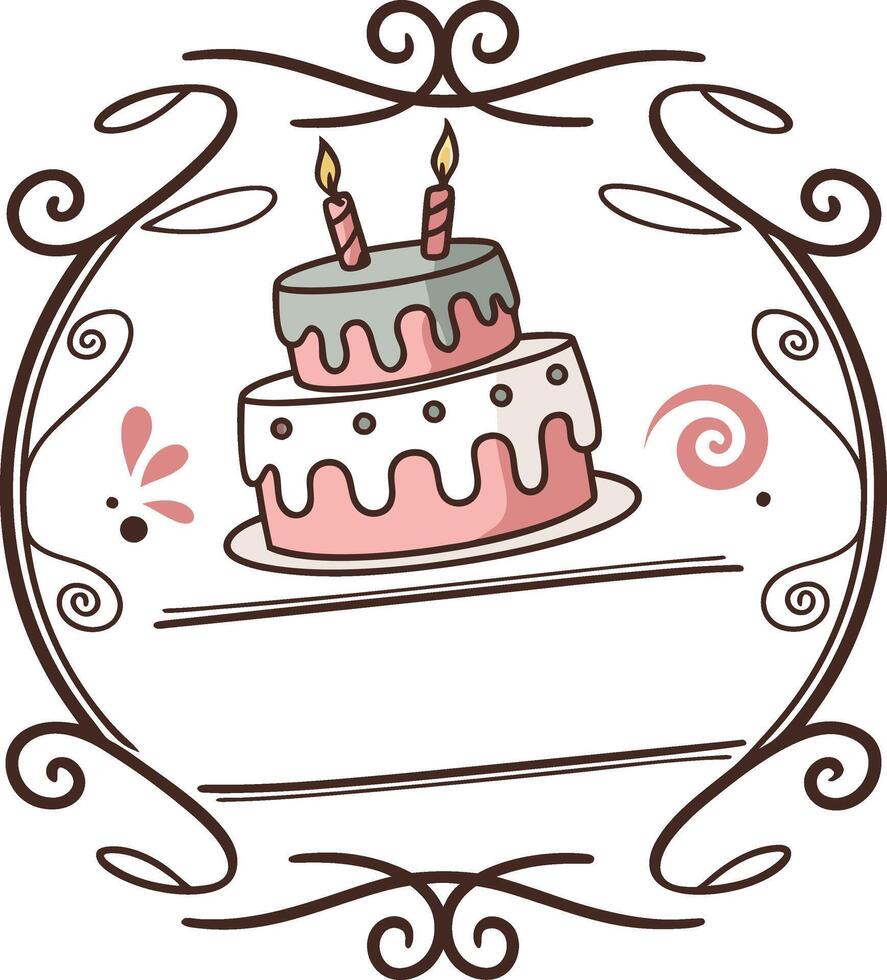 cake shop logo vector