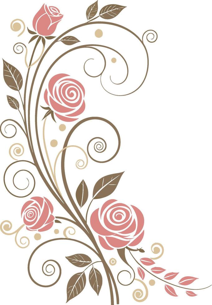 Elegant Floral design vector
