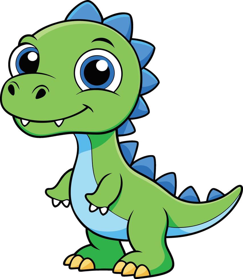 Friendly Dino design vector