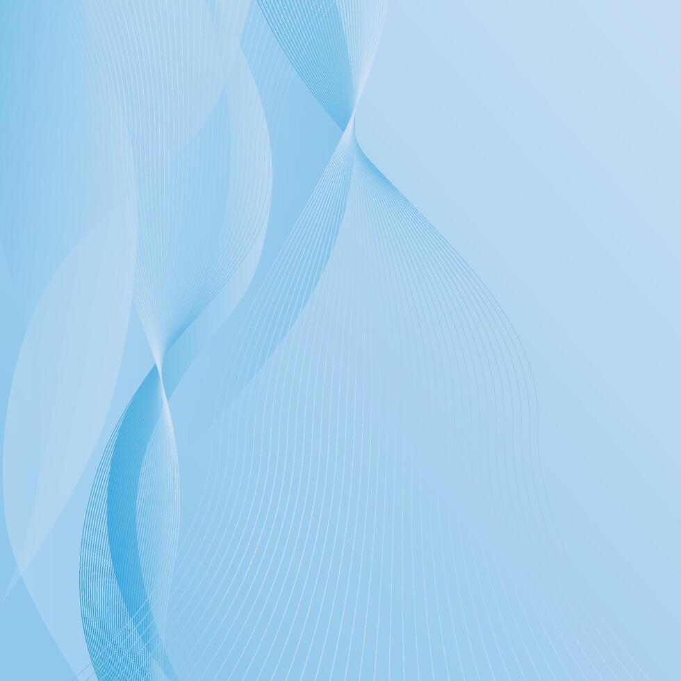 abstract blue ice background with line wave . vector