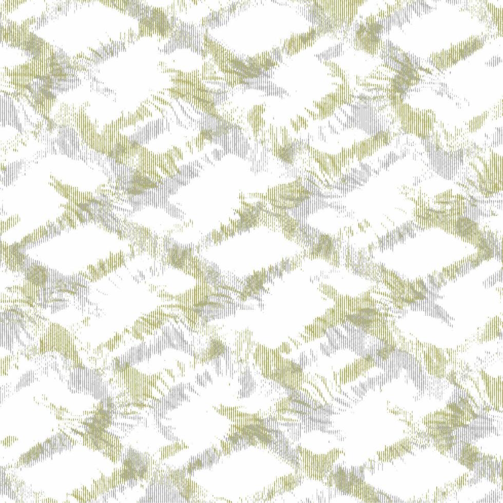 a pattern of green and white geometric shapes vector