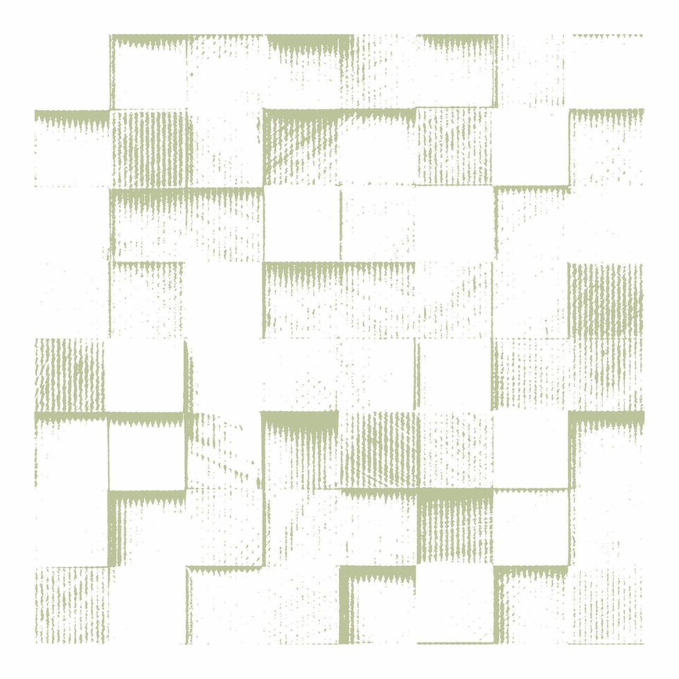 a green and white abstract pattern with squares vector