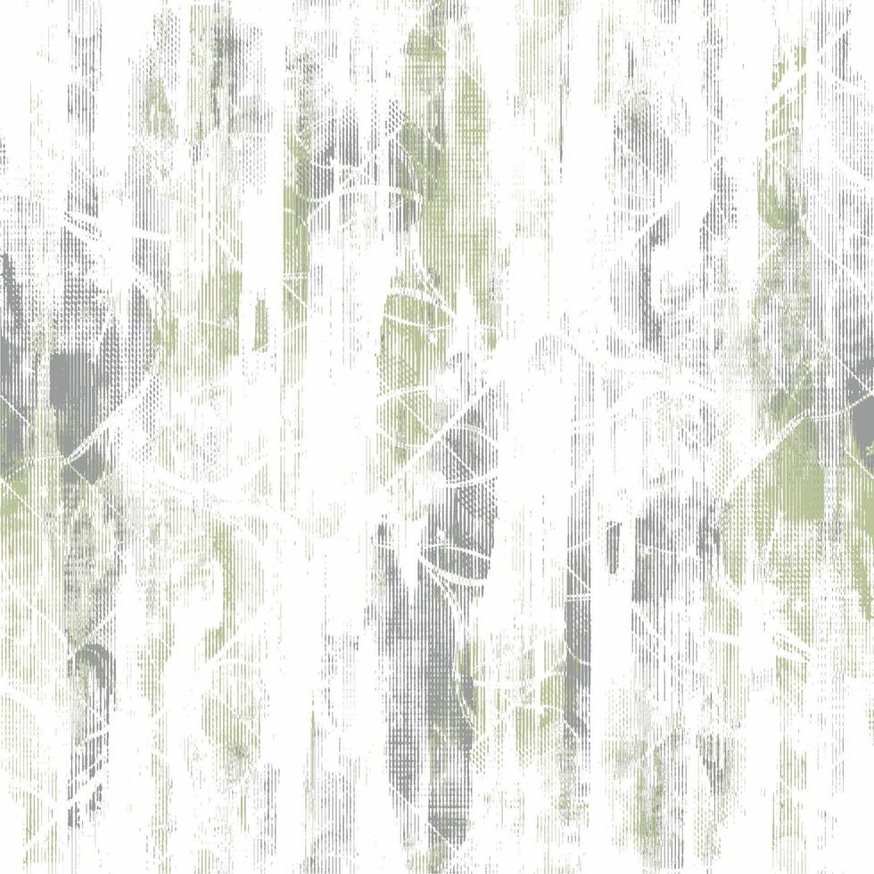 a green and white wallpaper with abstract brush strokes vector