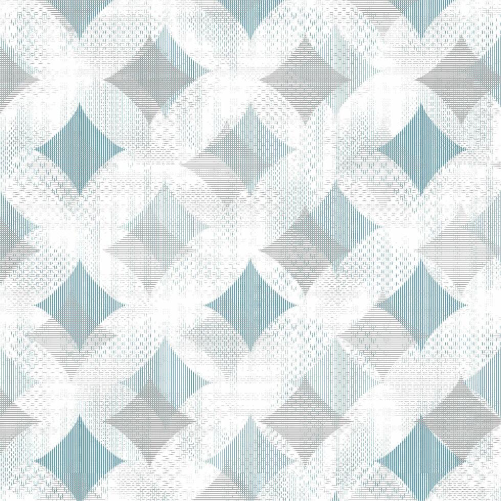 a blue and white geometric pattern vector