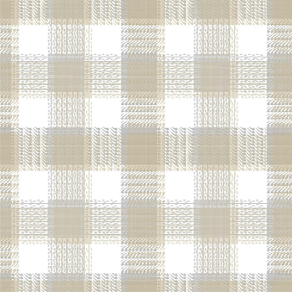 a beige and white checkered fabric vector