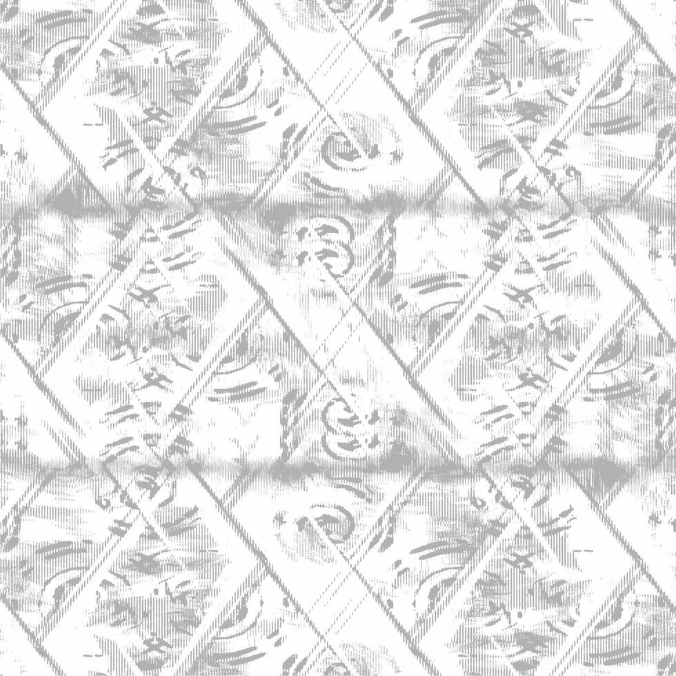 a gray and white pattern with a design vector
