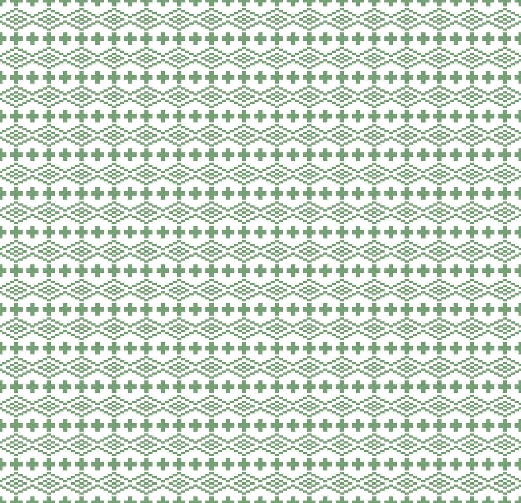a green and white pattern with a diamond pattern vector