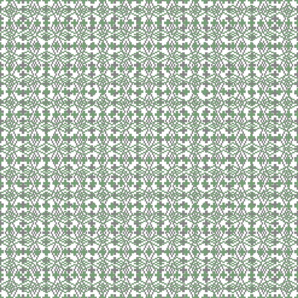 a green and white patterned background vector