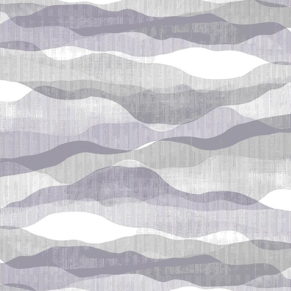 a gray and white abstract pattern with waves vector