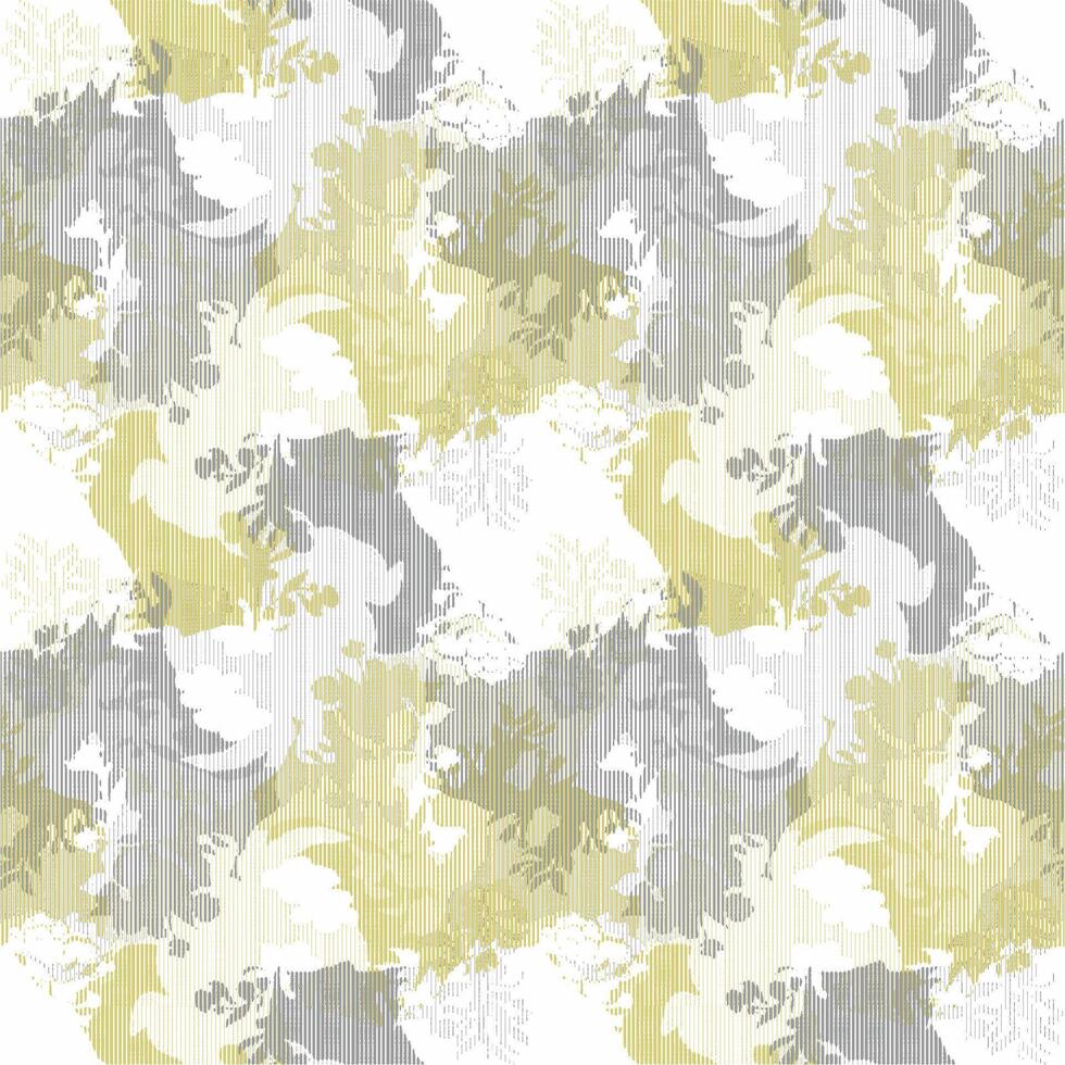 a yellow and gray abstract wallpaper with a pattern vector