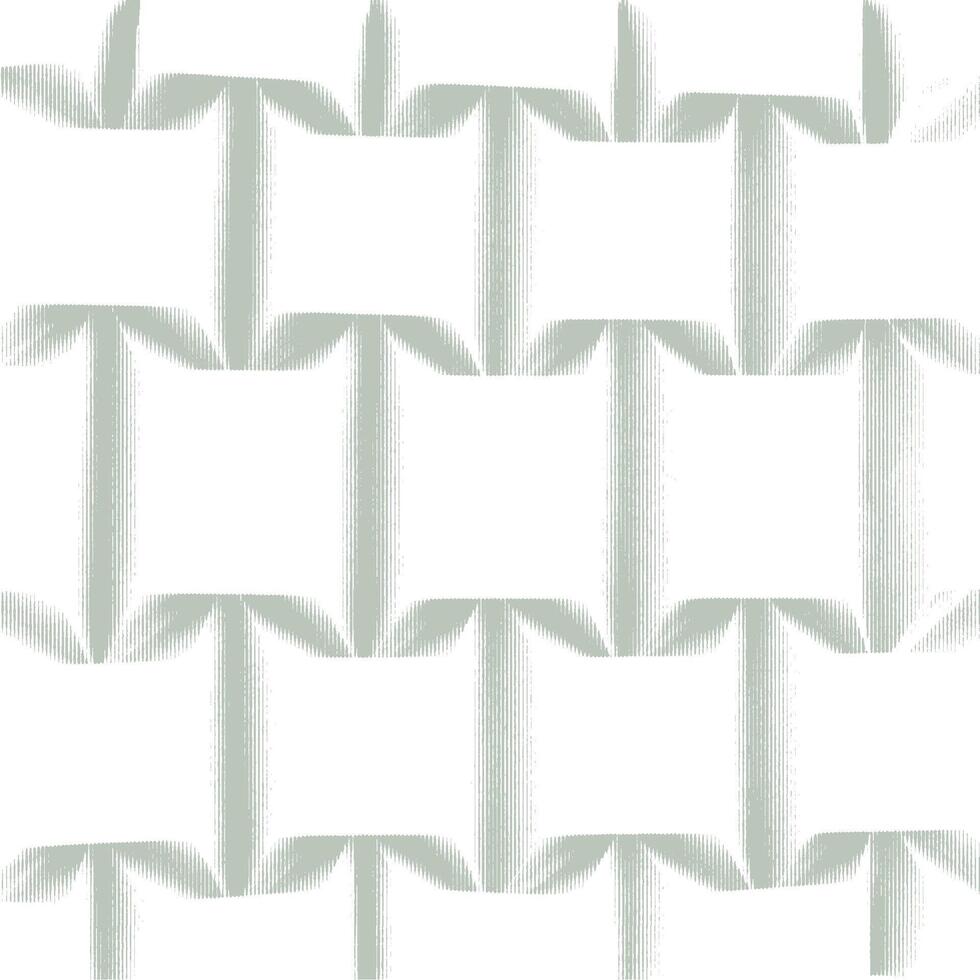 a white and green pattern of square vector