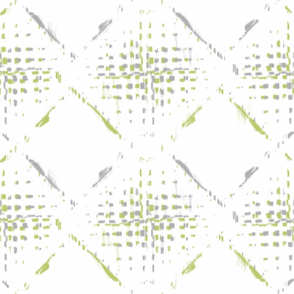 a green and white pattern with a checkered design vector