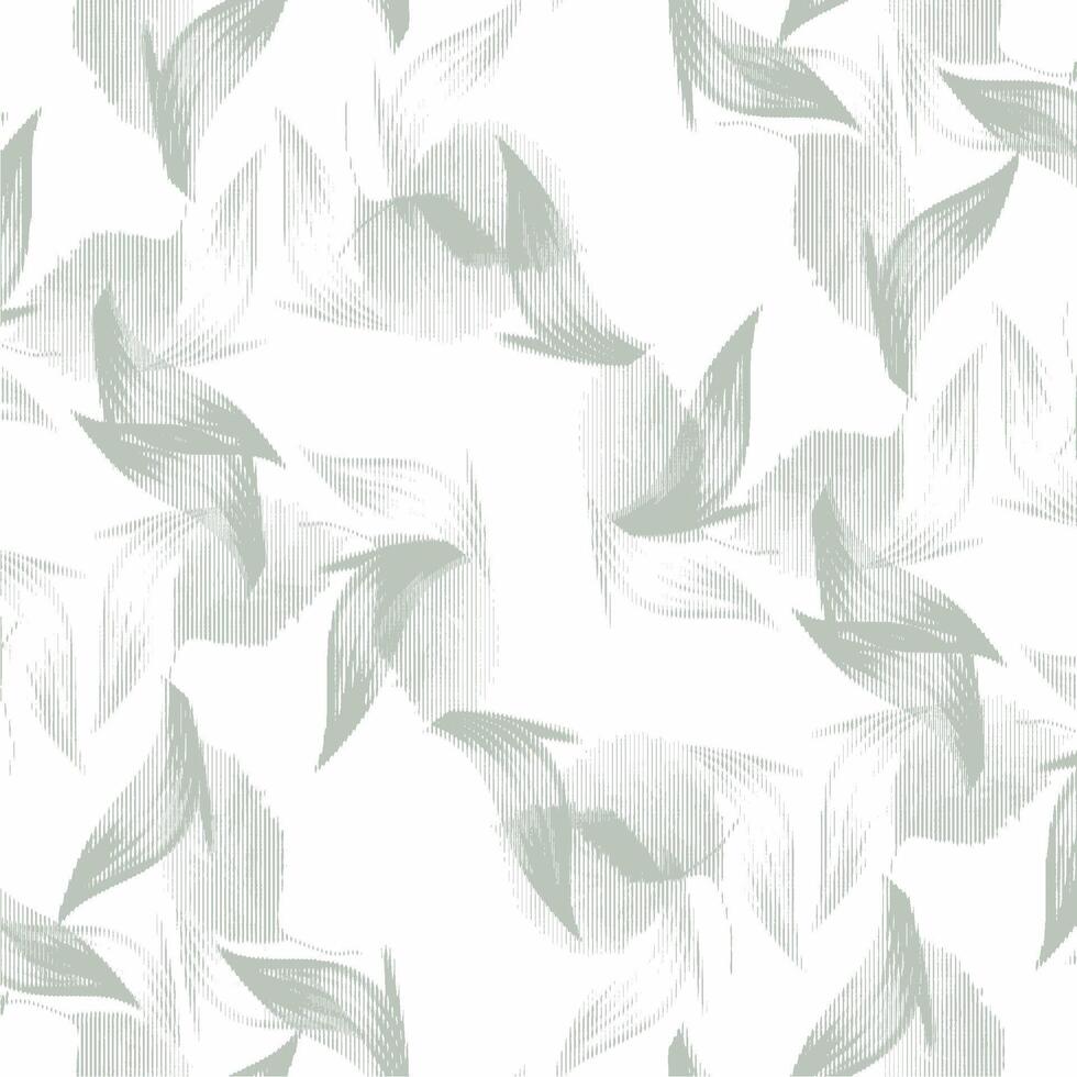 a pattern with leaves on it vector