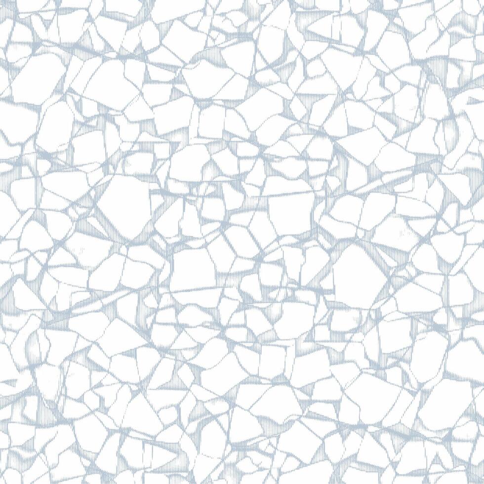 cracked stone background with white and gray shapes vector