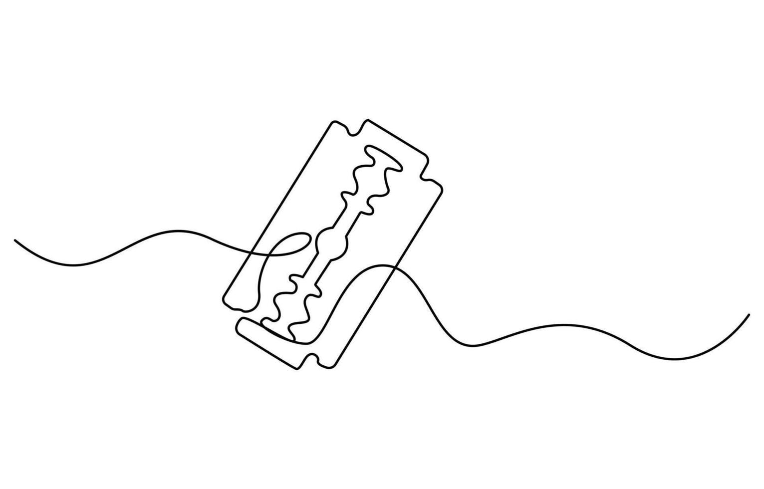 bleed one line art draw vector