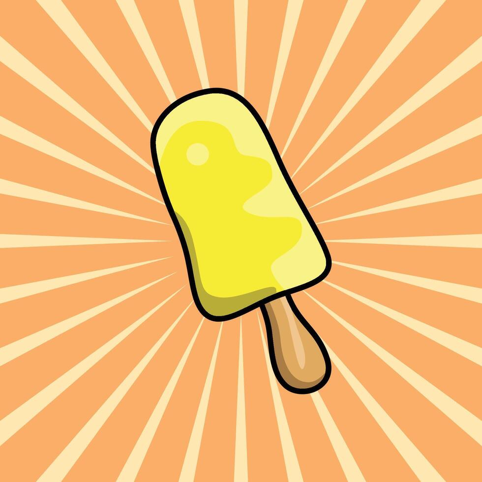 ice cream summer collection illustration graphic vector