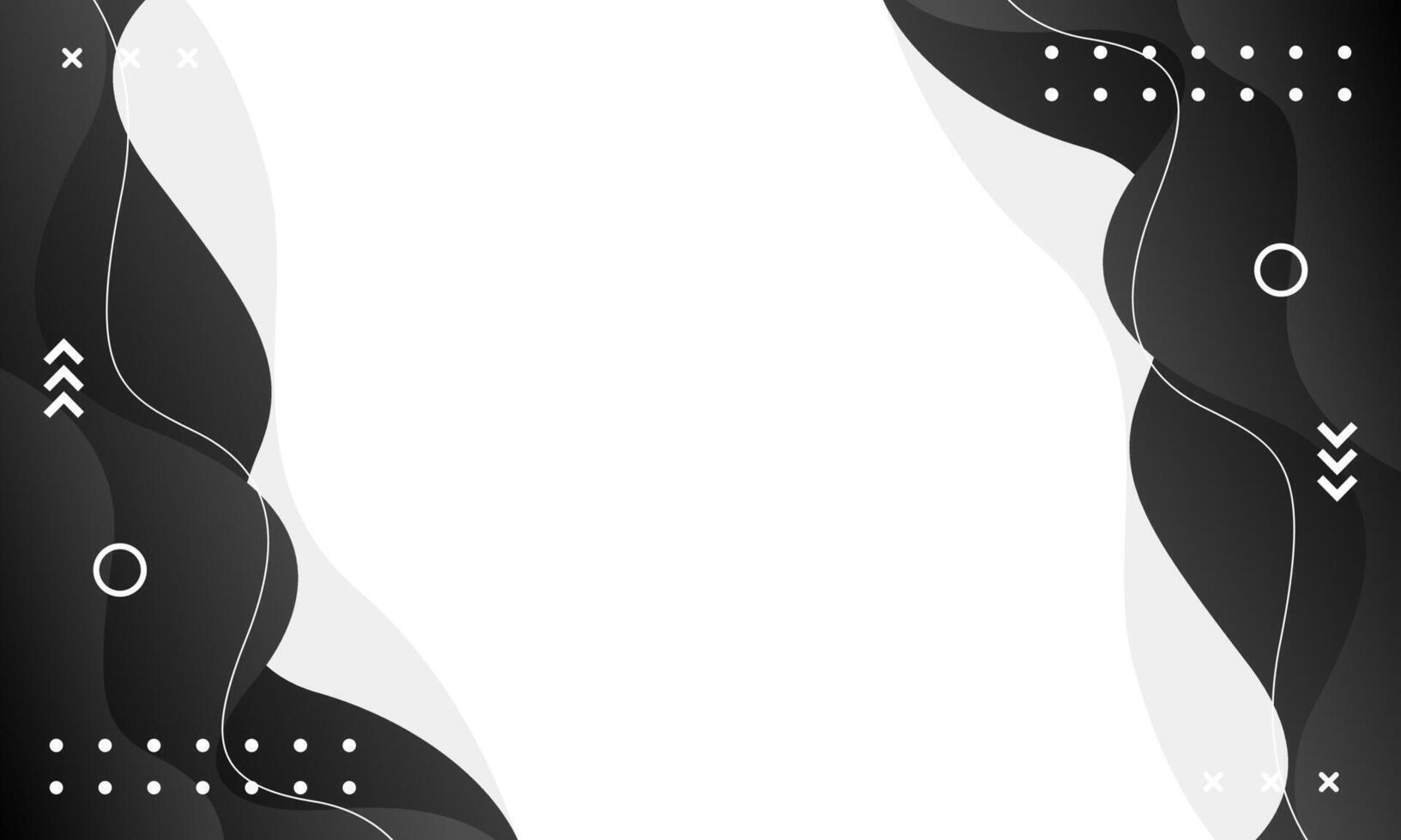 Black and white geometric background vector