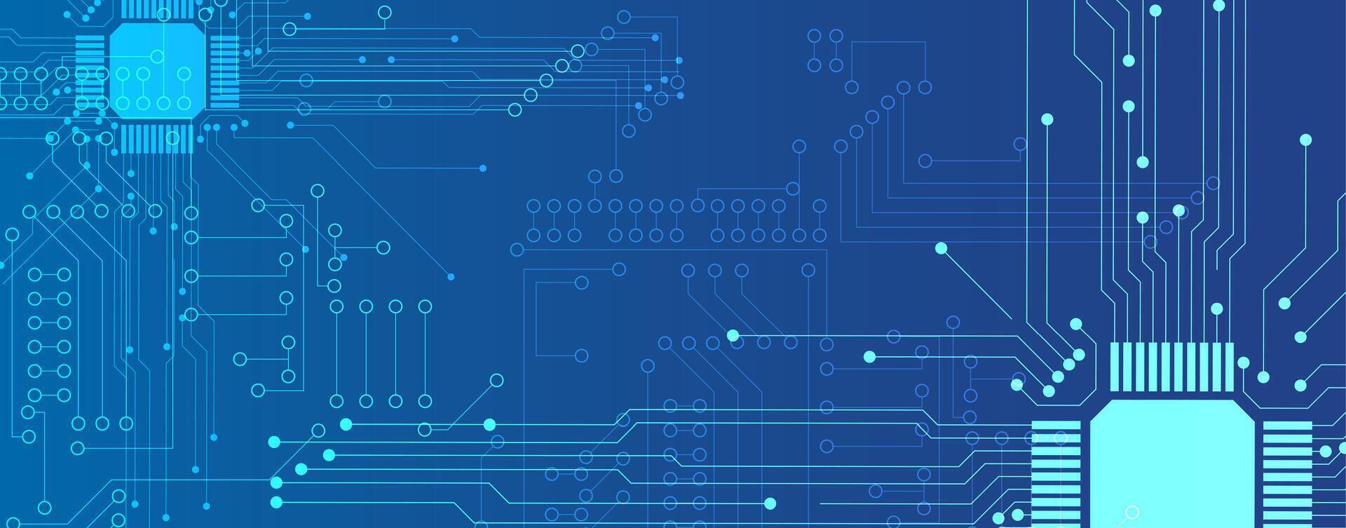 The future of digital minimalism design. Abstract technology background vector