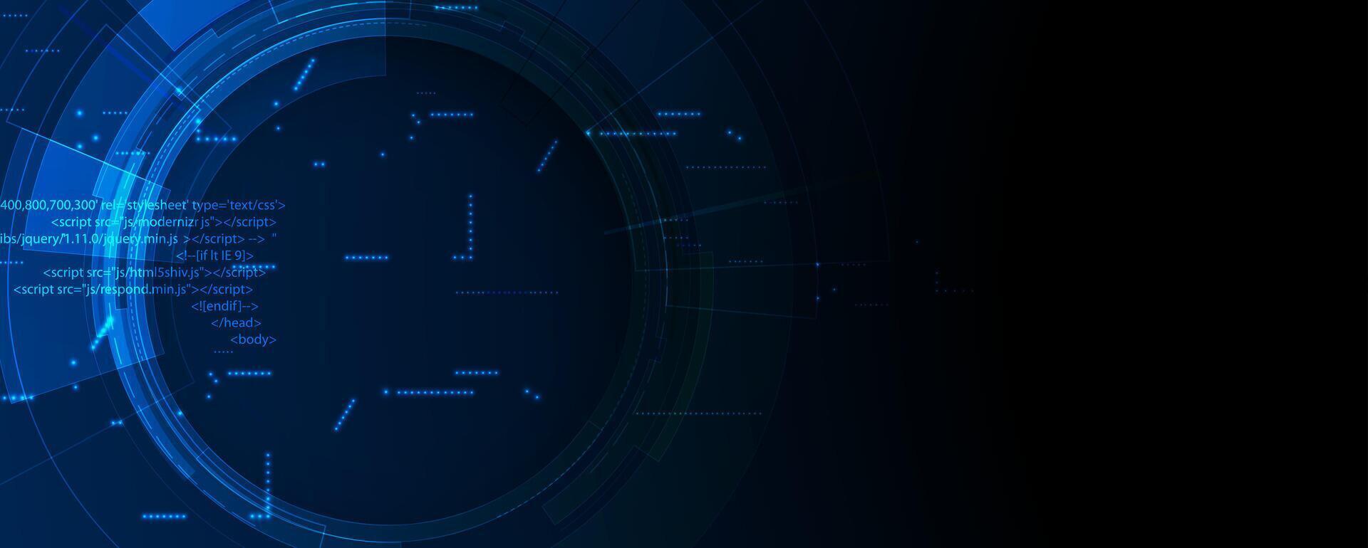 Building the future of internet business through data driven technological advancements vector