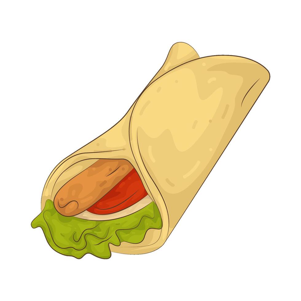 Illustration of a Kebab vector