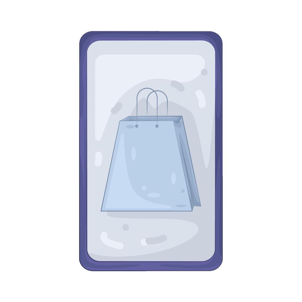 Illustration of Order Online vector