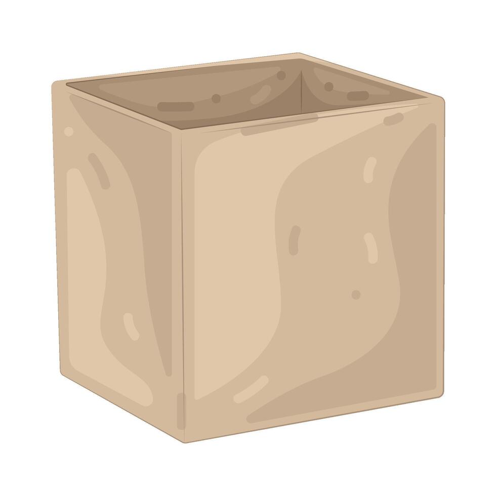 Illustration of Open Package vector