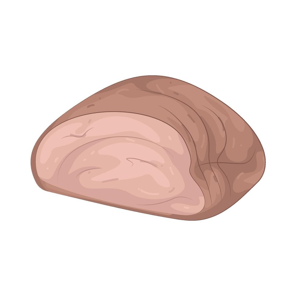 Illustration of a meat vector