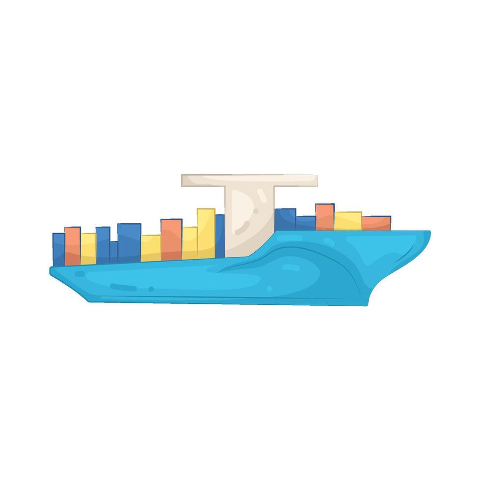 Illustration of Shipping vector