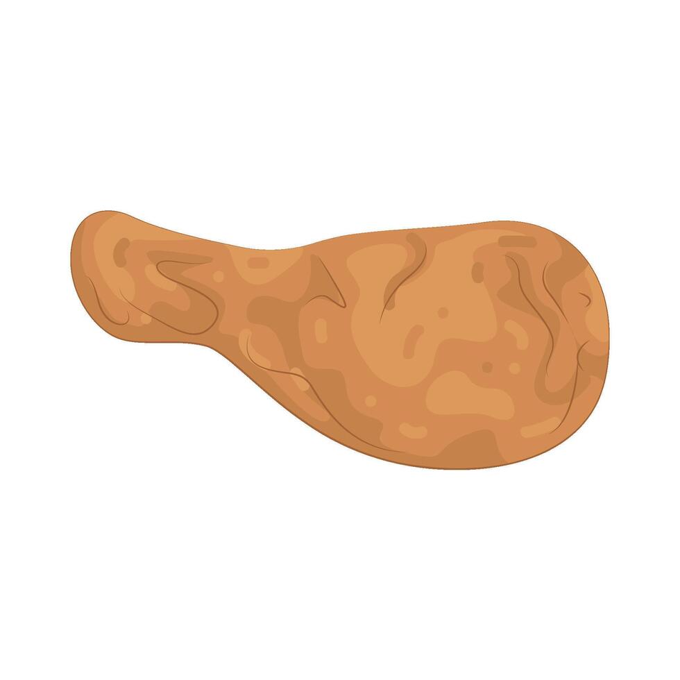 Illustration of a Fried Chicken vector