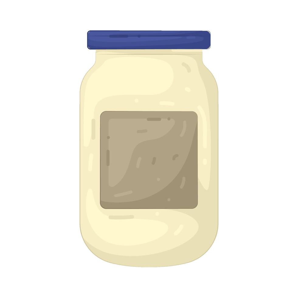 Illustration of Mayonnaise vector