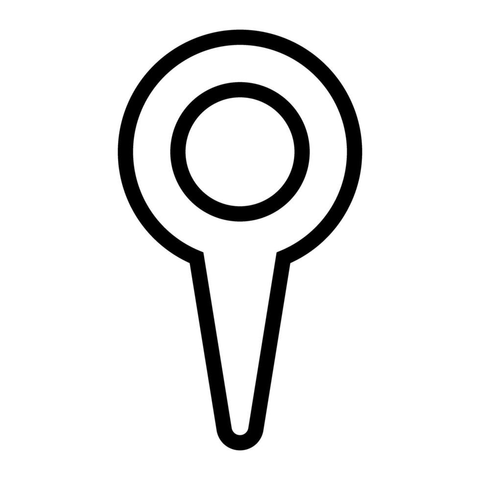 Map Pointer Icon Sign Icon Illustration For Personal And Commercial Use... Clean Look Trendy Icon... vector