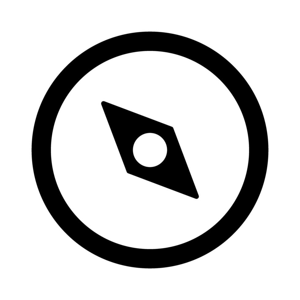 Compass Icon . Flat design style eps 10 file. vector