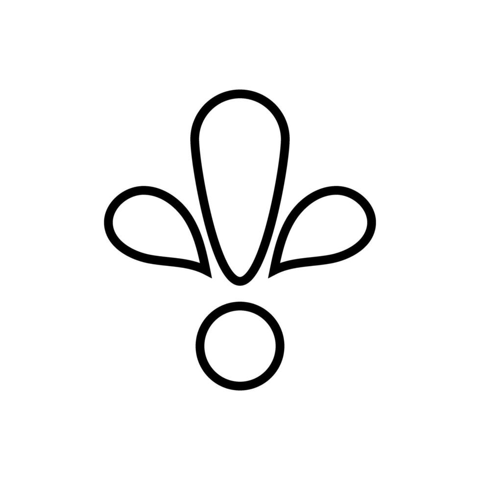 Pisces line icon, concept illustration, outline symbol, sign, linear symbol. vector