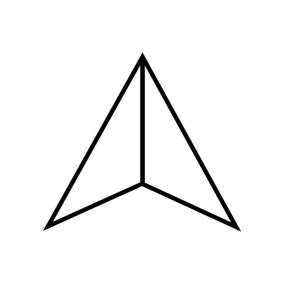 Arrow icon, illustration. Flat design style eps 10 vector