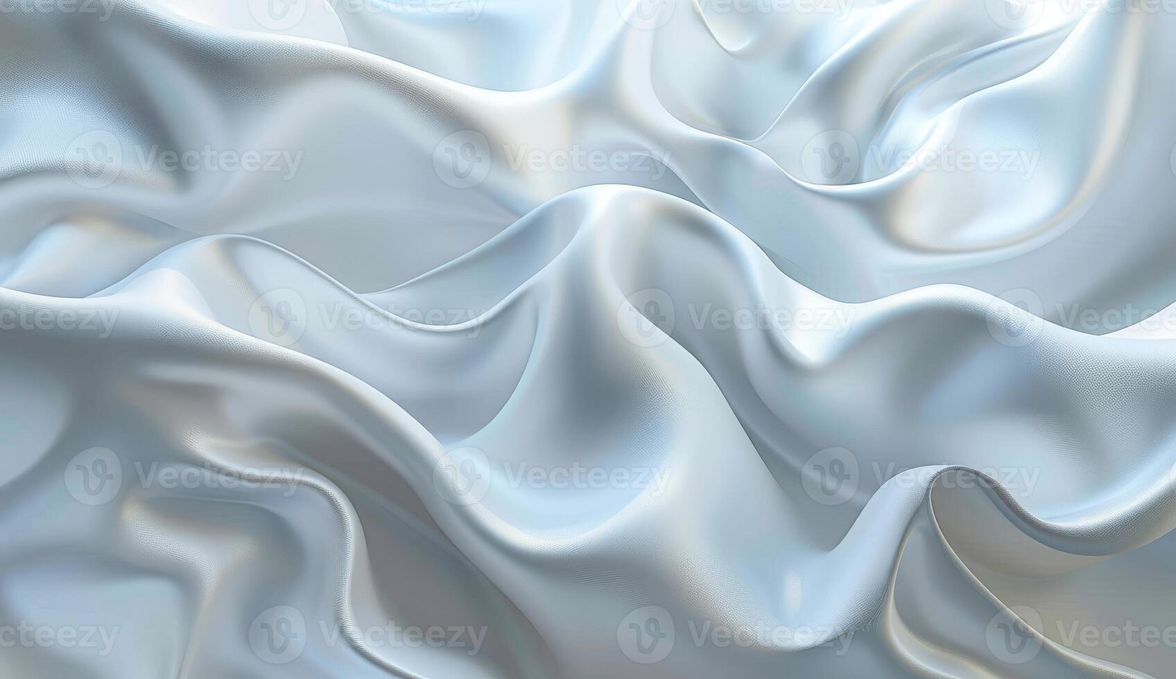 Smooth wavy elements form a serene abstract white backdrop ideal for use in various creative projects and artistic applications photo