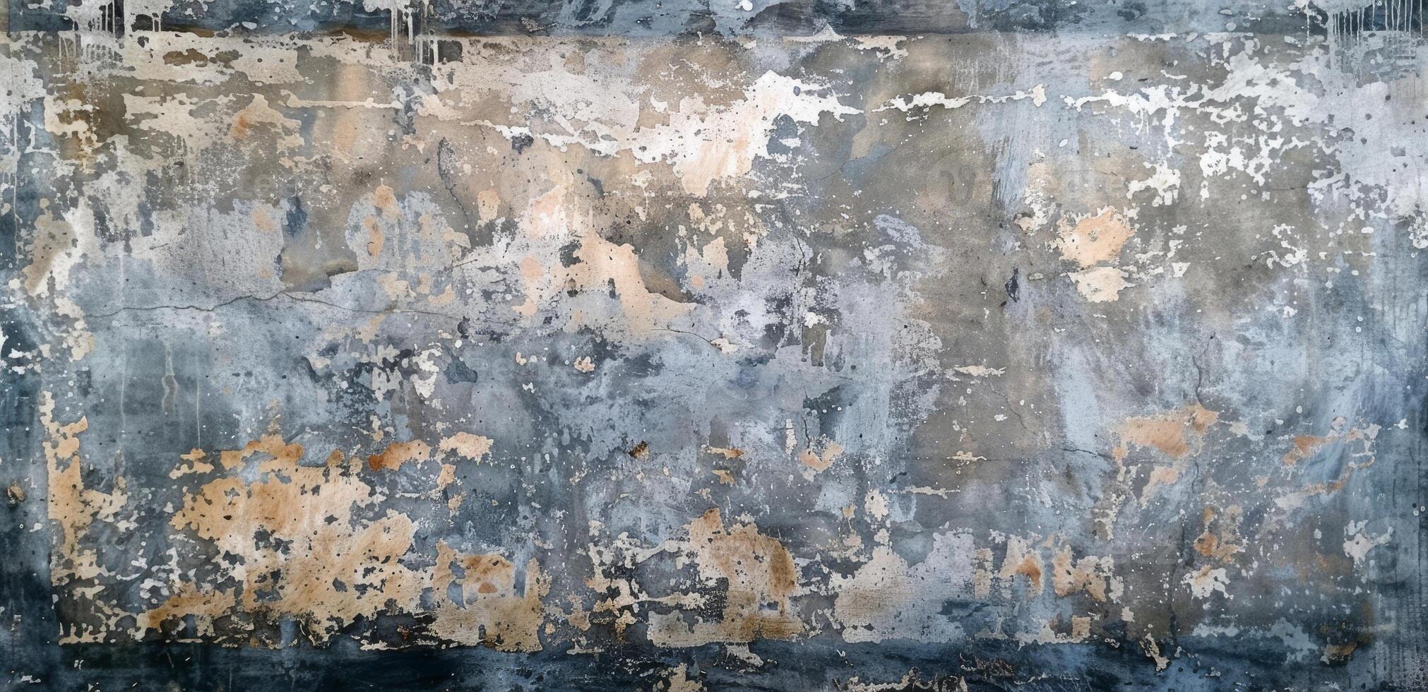 A textured backdrop reveals layers of decay and wear, presenting a visually striking, grungy aesthetic perfect for creative projects photo