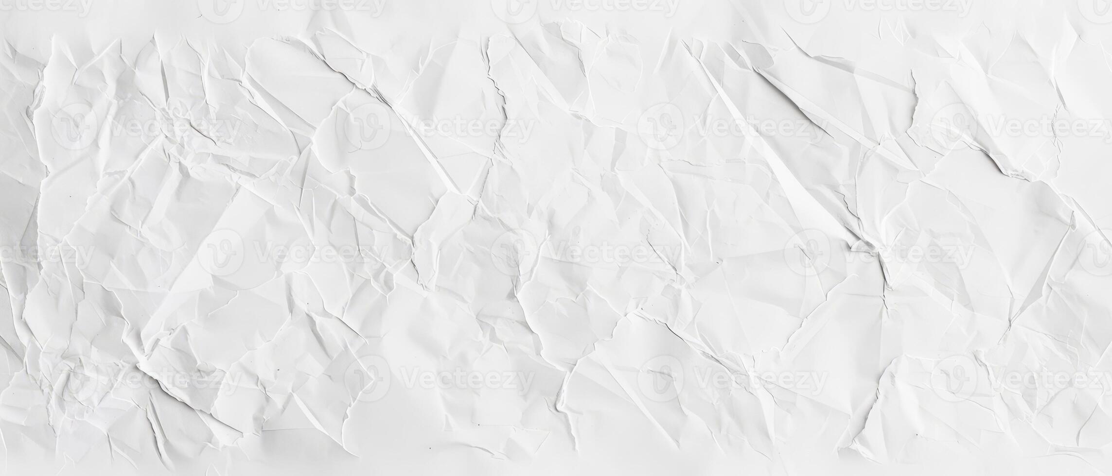 Delicate and crinkled white paper invites creativity, radiating a calming ambiance perfect for artistic expression and innovative designs photo
