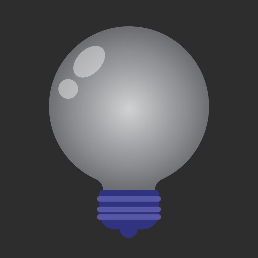 A lightbulb icon symbolizing ideas, innovation, and creativity. Perfect for representing solutions, electricity, and bright thinking. Available in outline, flat, and colored styles for versatile use vector