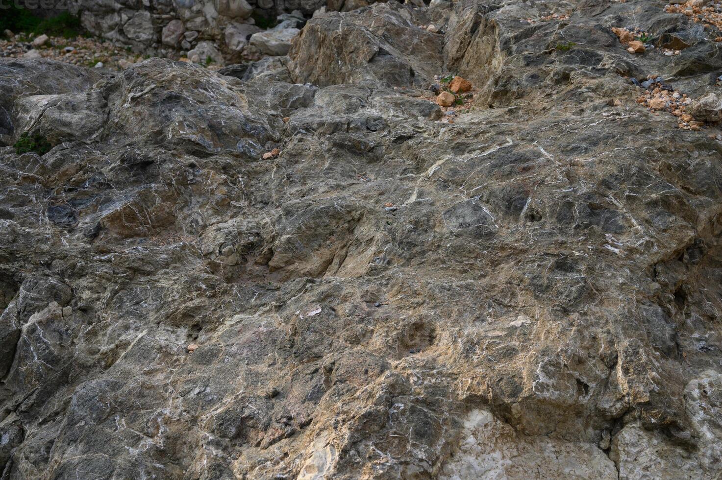 Unique rock formations shaped by nature's elements, inviting explorations and adventures in the wild terrain photo