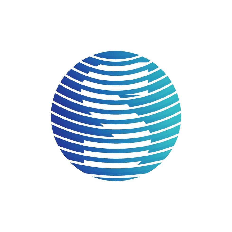 S Globe Logo vector