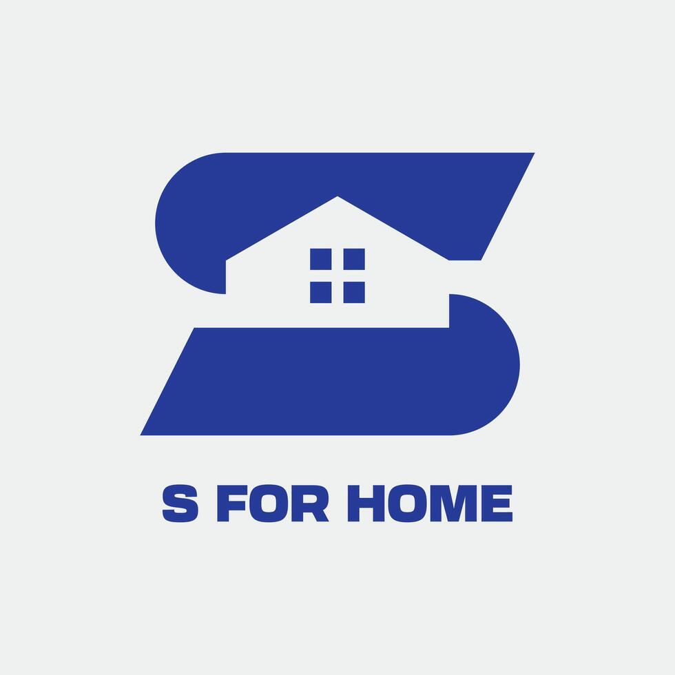 S for Home Logo vector