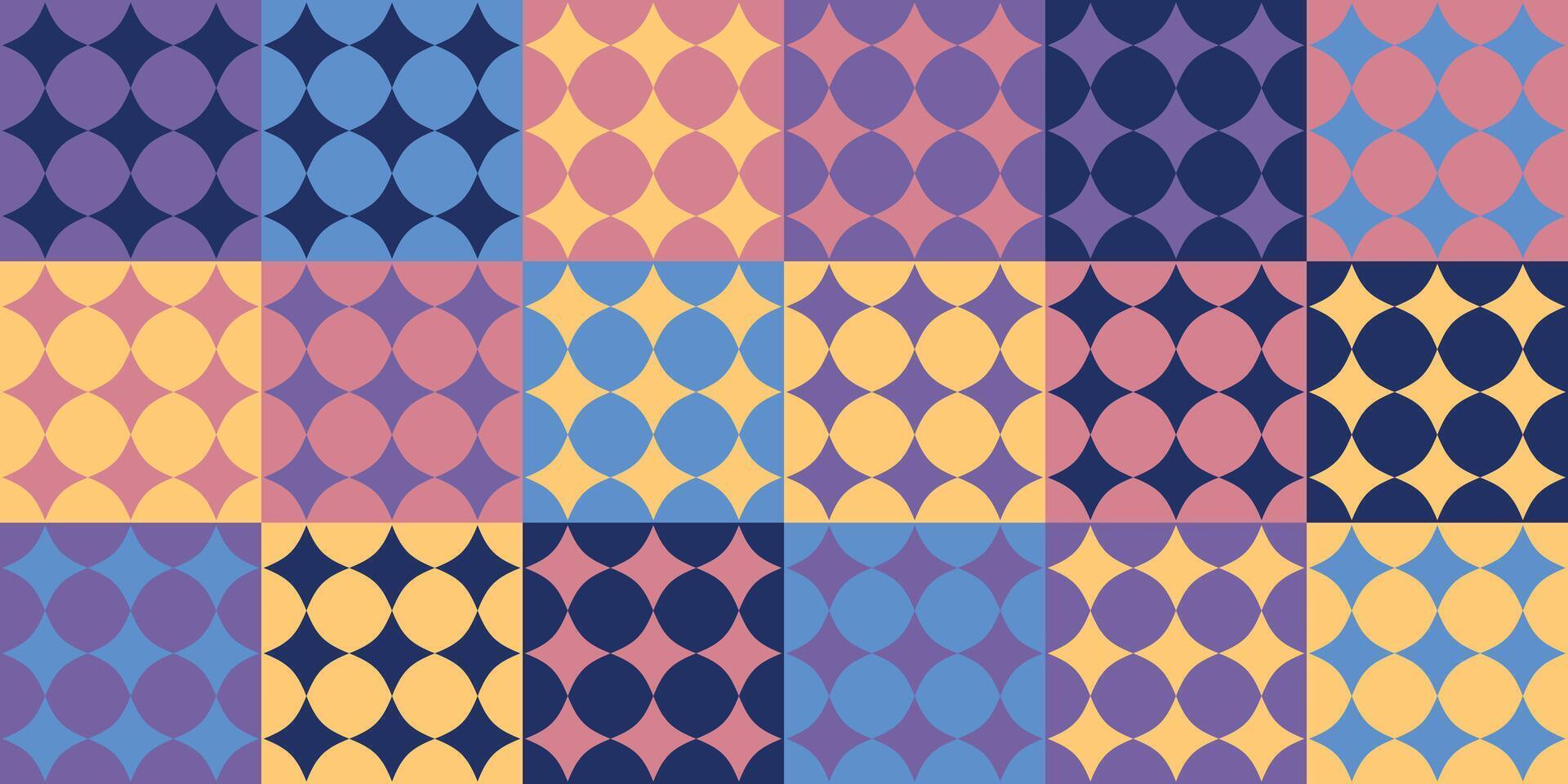 Geometric abstract pattern for fabric, wallpaper, packaging, label. vector